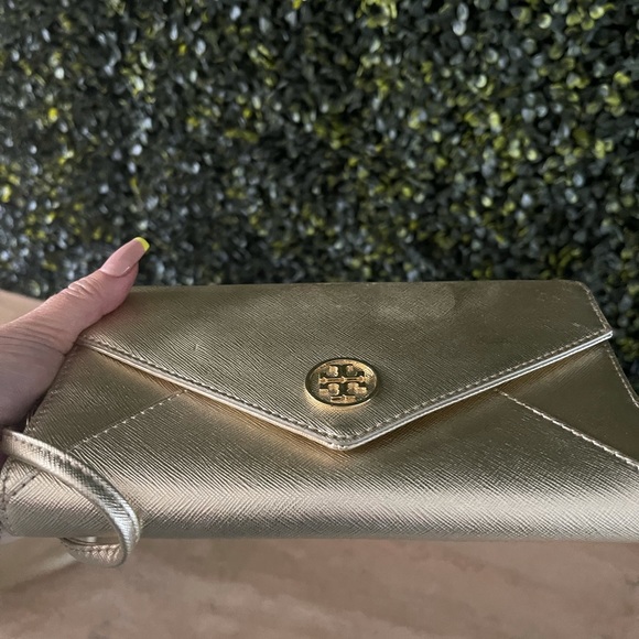 Robinson Middy satchel by Tory Burch with wallet - Picture 6 of 12